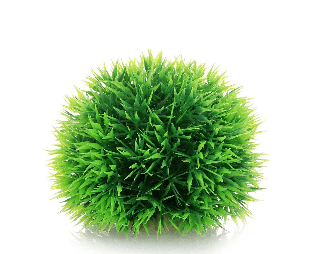 7 Pack Aquarium Fish Tank Plastic Plants and Cave Rock Decorations Decor, Colorful Small Artificial Plants