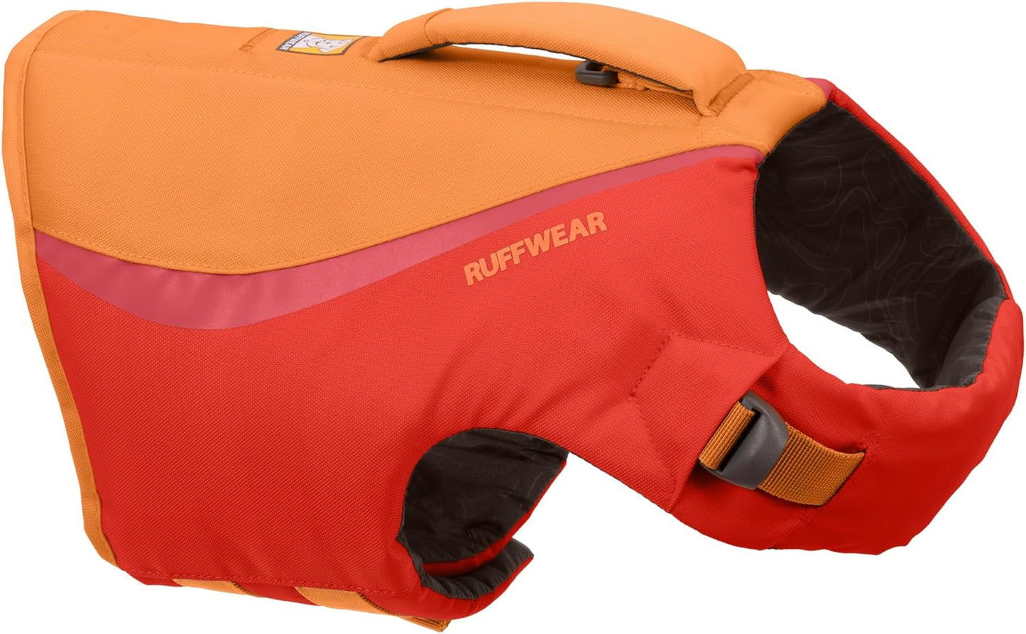 , Float Coat Dog Life Jacket, Premium Buoyancy Swim Vest with Lift Handle, Secure Fit & Reflective Trim, Adjustable Flotation for Swimming, Boating, & Outdoor Adventures, Red Sumac, Small