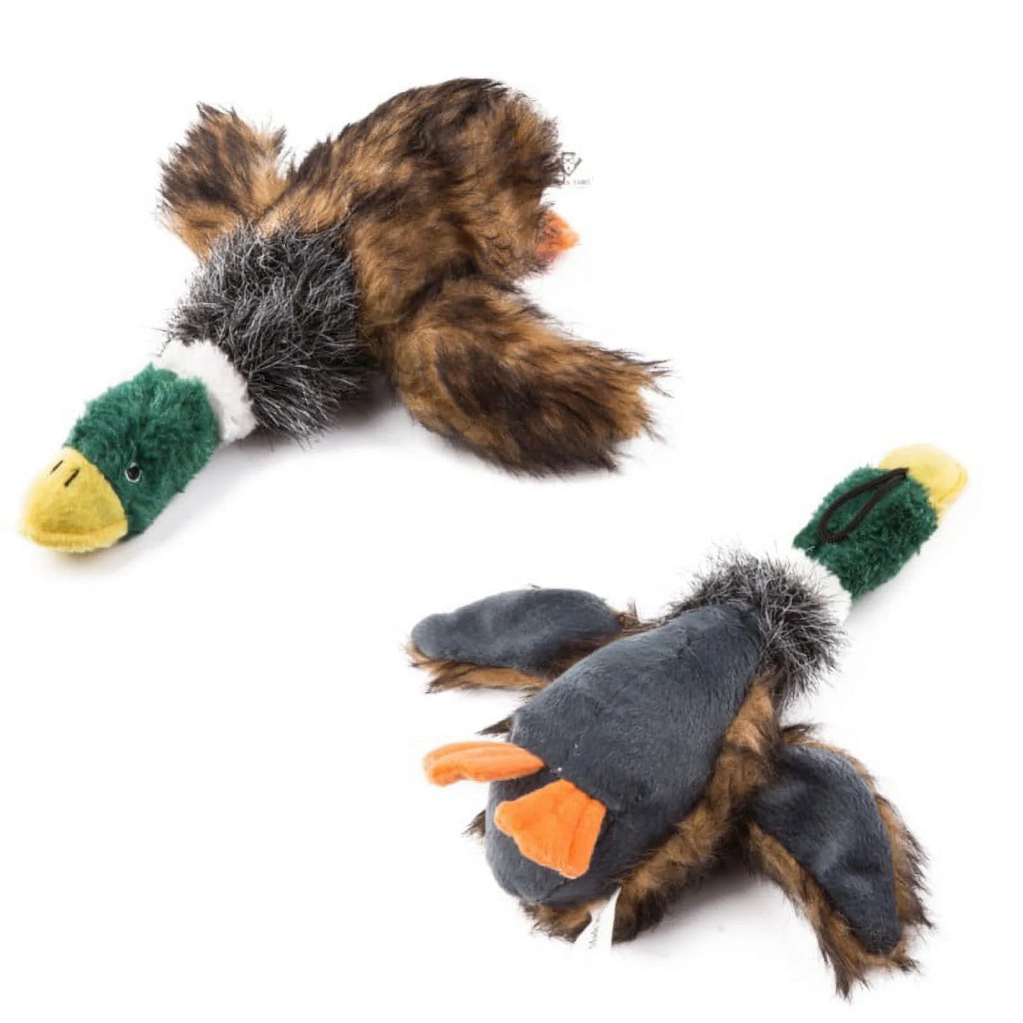 Plush Mallard Duck Dog Toy, Squeaky Dog Toy, Plush Dog Chew Toy for Large Dogs